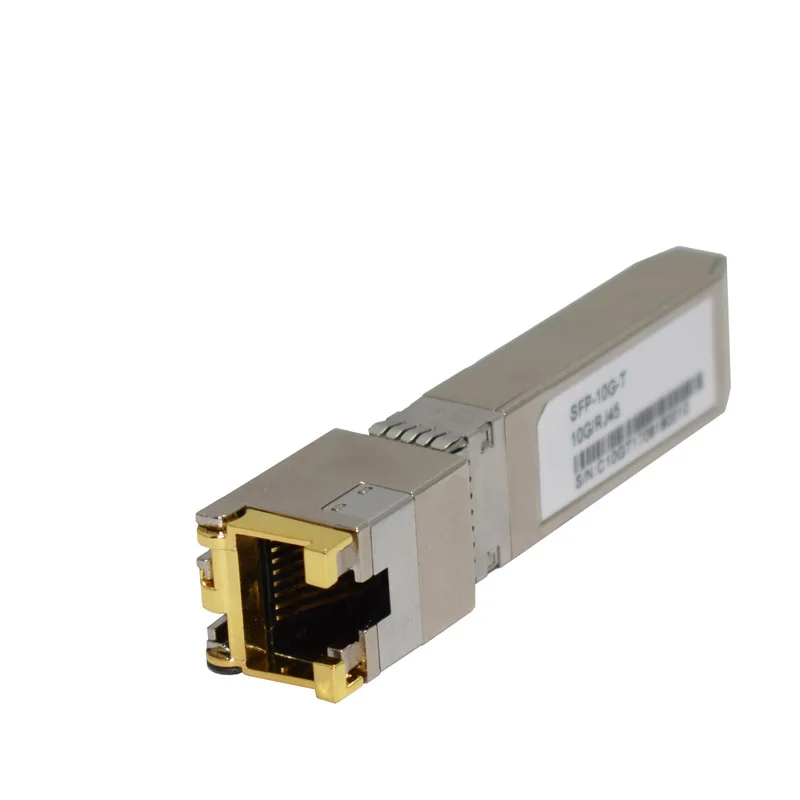 Модуль RJ45 10G SFP 10000 Мбит/с медиаконвертер оптическое волокно для сетевого