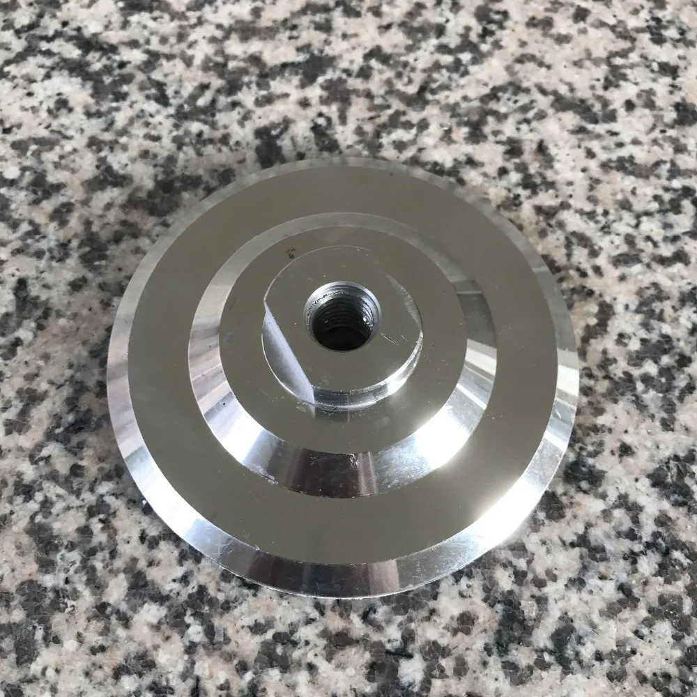 Алюминиевая Накладка для задней панели держатель полировки 4 дюйма (100 мм) резьба