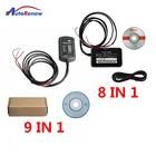 Эмулятор Adblueobd2 Adblue для грузовика 8 в 1, 9 в 1 для Mercedes MAN, Scania, Iveco, DAF, V-olvo, Renault, Ford