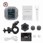 Система контроля давления в шинах TPMS с солнечной зарядкой и 2 внешними датчиками