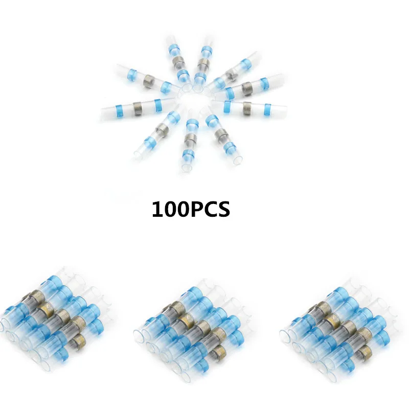 100 шт. Термоусадочные соединители для проводов 5 0 мм | Обустройство дома