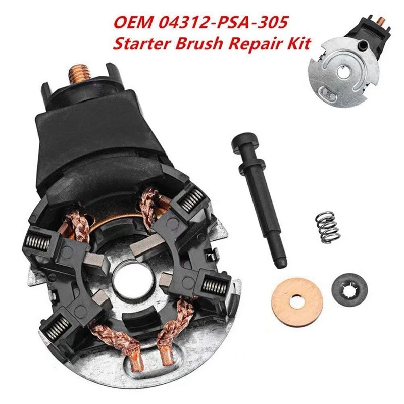 Держатель для угольной щетки стартовый набор ремонта подходит Honda Accord Odyssey CRV 04312