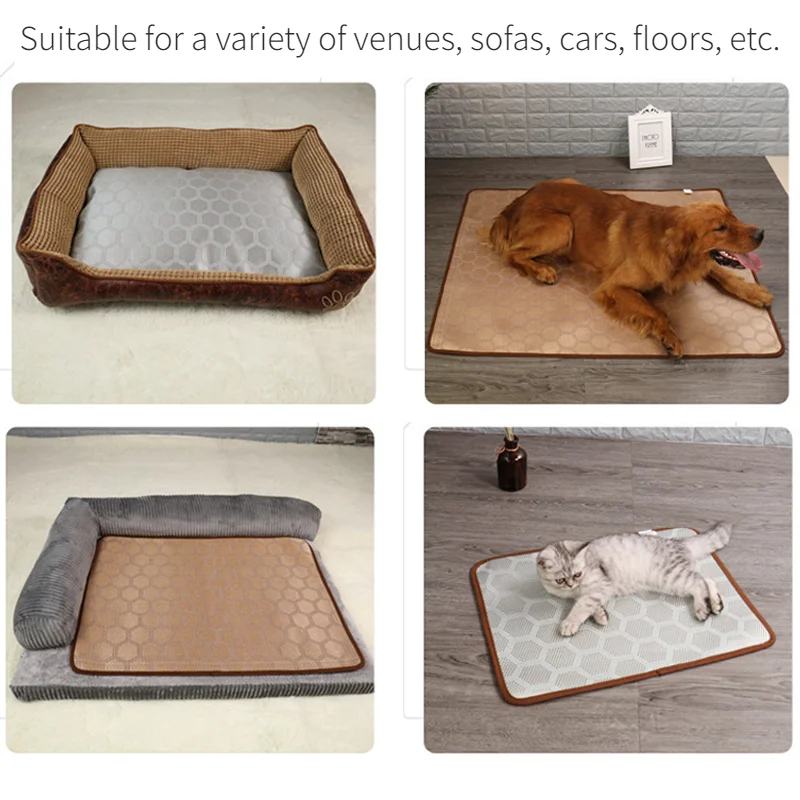 Охлаждающий коврик для собак охлаждающий домашних питомцев большого размера