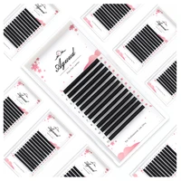 aguud easy fans eyelashes auto flowering rapid blooming individual eyelash extension easy fanning volume cashmere lash extension