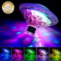 5 modes bath floating lamp colorful jacuzzi inflable lamp creative swimming pool decorative underwater lights baby fun bubbles