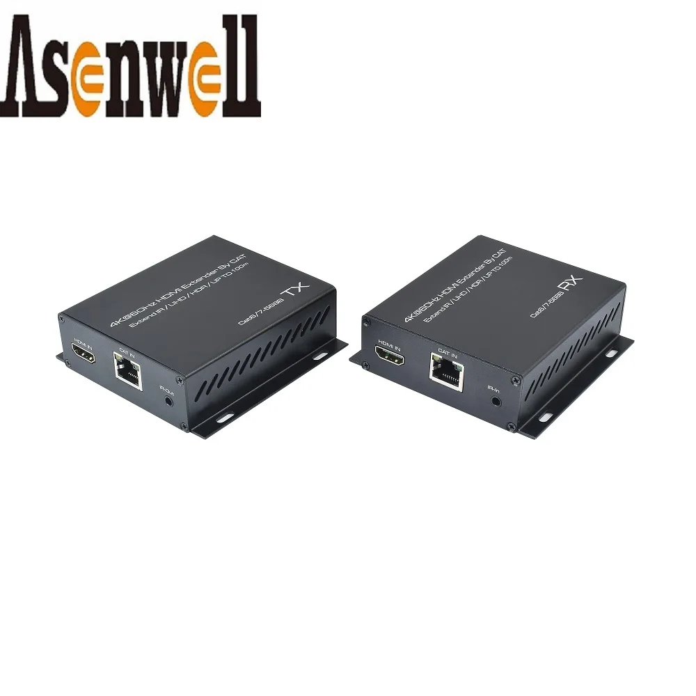 4K @ 60 Гц HDMI удлинитель от CAT Каскадный IR UHD HDR V2.0 1080P 3DP до 70m RJ45 аудио видео CCTV