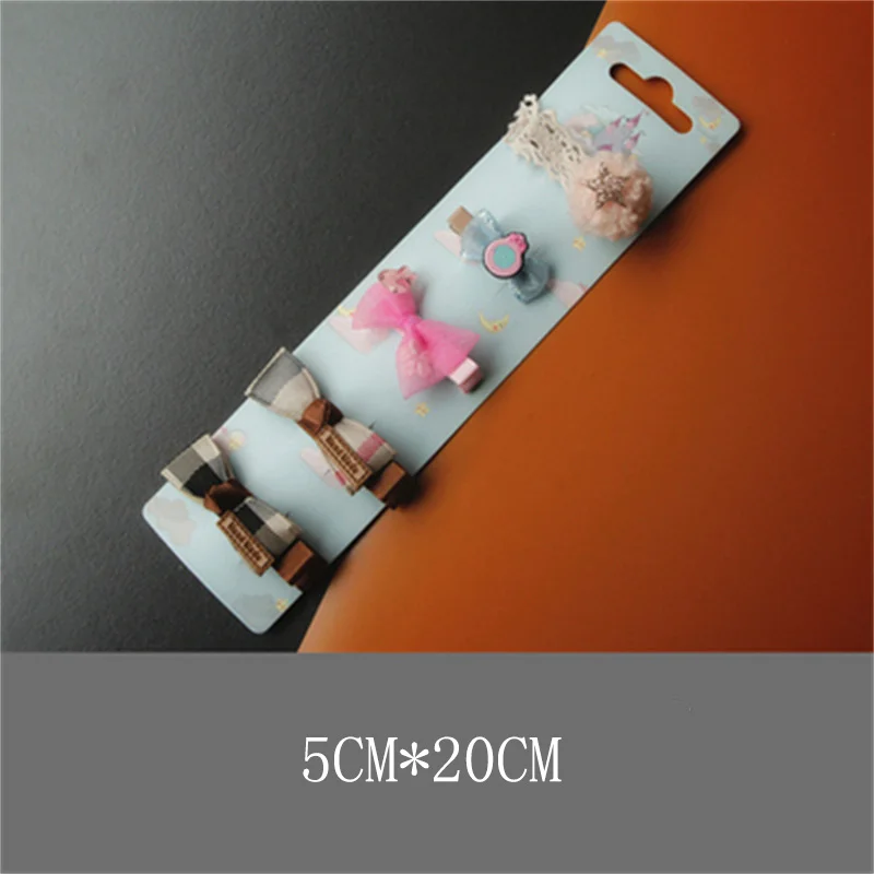 Заколки для волос корейский стиль 100 шт. бирки упаковки