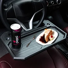 Auto Car Food Tray Table Desk Working Table Car Steering Wheel Tray Table Desk Drink Food Laptop Book Tray car folding Table
