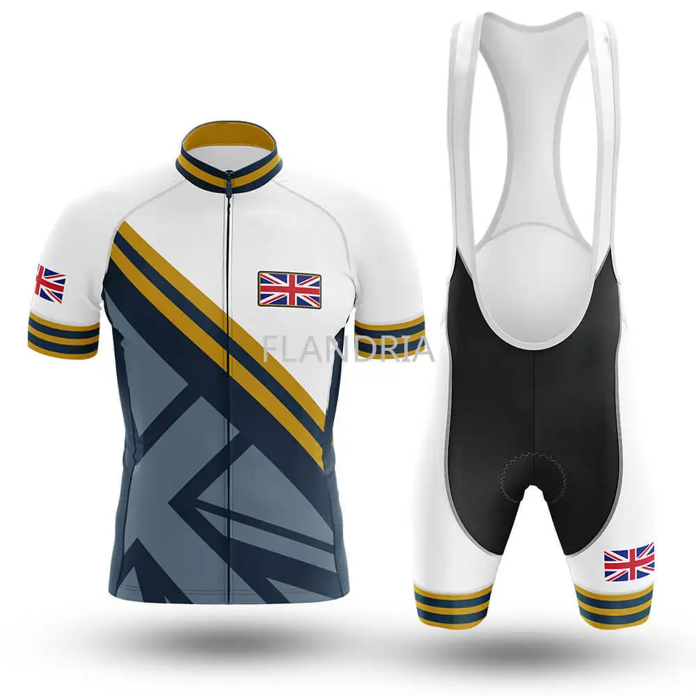 Комплект из Джерси для велоспорта UK Pro летняя одежда горного велосипеда MTB костюм