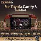 Автомагнитола TIEBRO 2DIN Android10 для Toyota Camry 5 2001-2006, GPS-навигация, стереоприемник, Авторадио, автомобильный мультимедийный плеер IGO