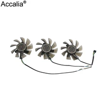 fd8015h12s 12v 0 32a replace fan diameter 75mm 4 lines for sapphire amd radeon vii graphics cooling fan