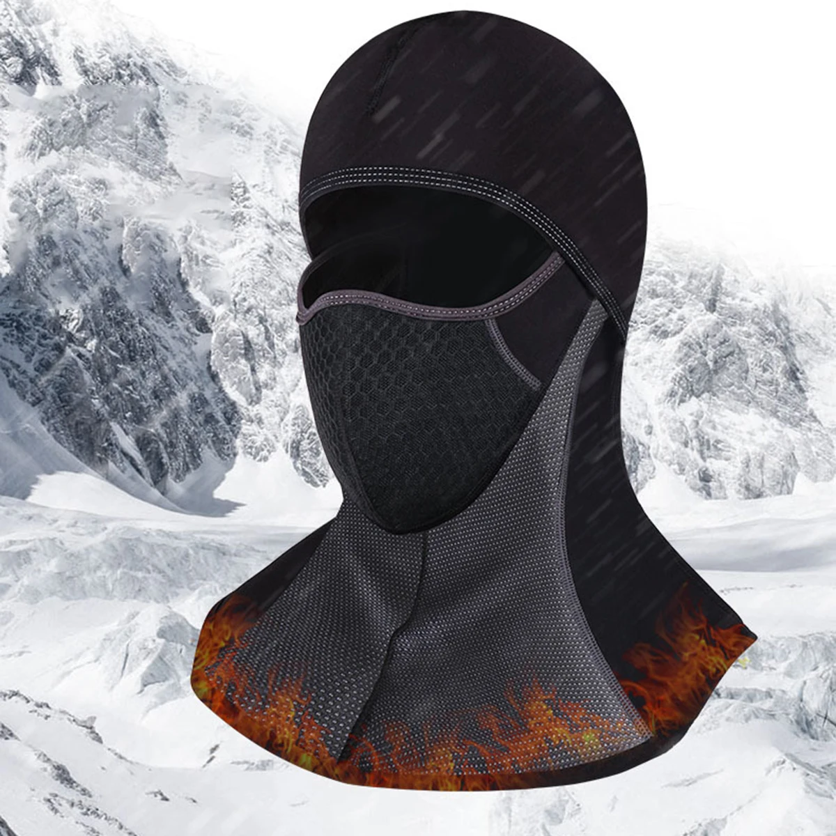 Мотоциклетная Балаклава маска для лица теплая ветрозащитная дышащая страйкбола