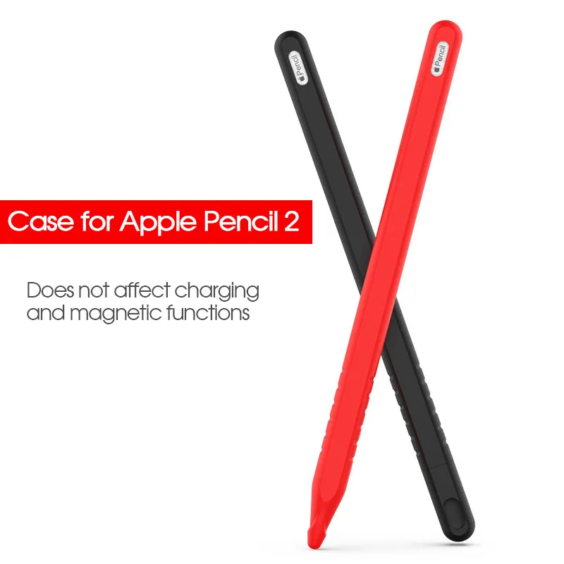 Силиконовый чехол для Apple Pencil 2 держатель карандашей подставка iPad Pro защитный