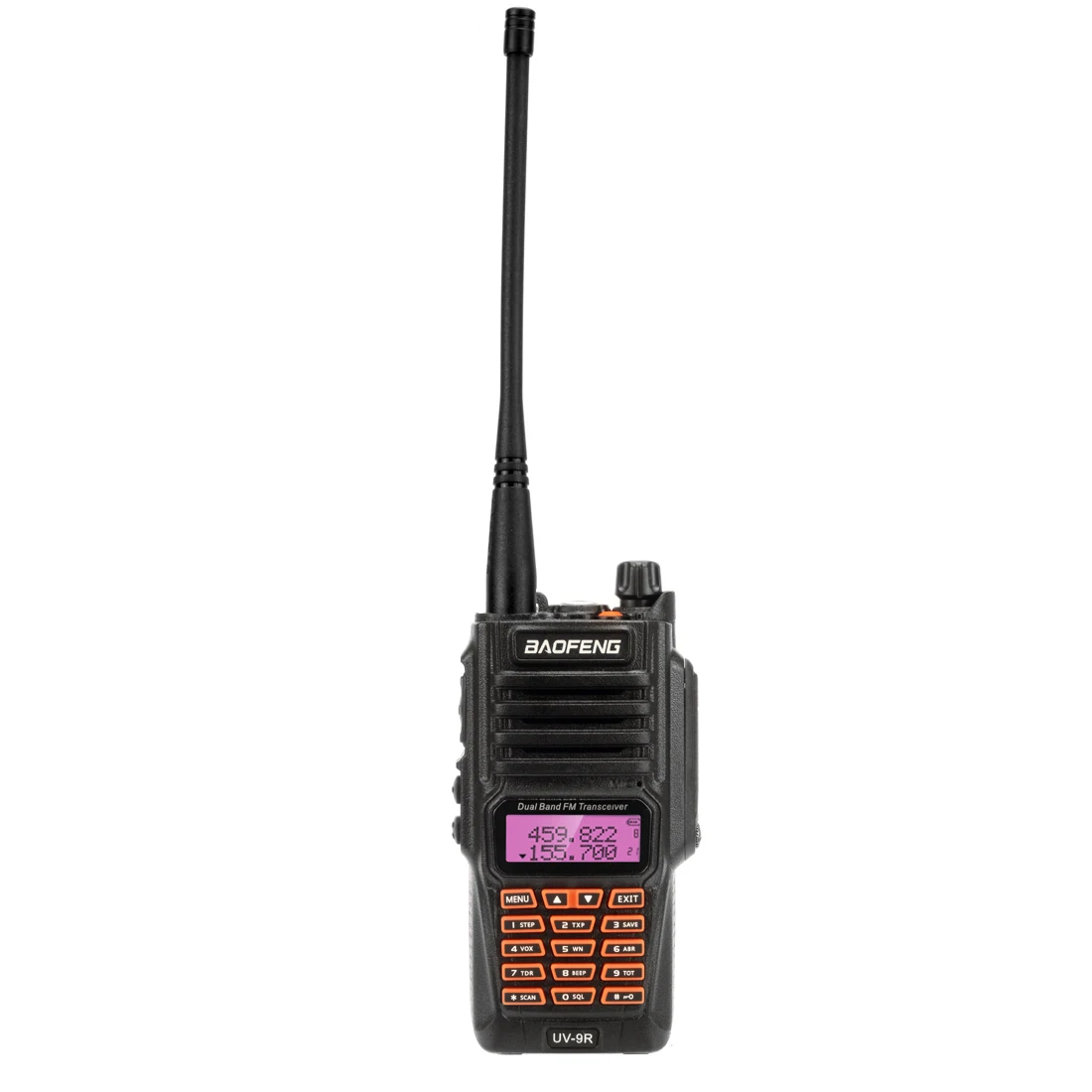 Baofeng UV-9R Водонепроницаемая рация IP67 5 Вт двухсторонняя радиостанция UHF VHF наружная Двухдиапазонная рация