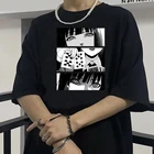 Футболка Kakegurui мужская с японским аниме в стиле 90-х, милая мультяшная одежда в стиле Харадзюку, топы в стиле хип-хоп, рандомная мужская одежда