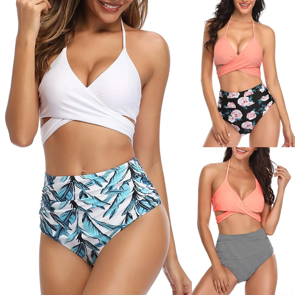 

Women Swimming Suit 2020 Women Swimsuit Push-up Bikini Set Swimsuit Swimwear Beachwear Sexy Bikini traje de baño mujer #7