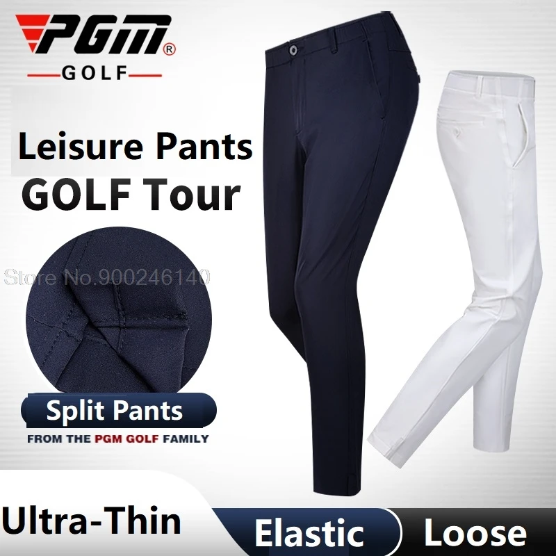 Летние мужские брюки для гольфа быстросохнущие дышащие эластичные повседневные