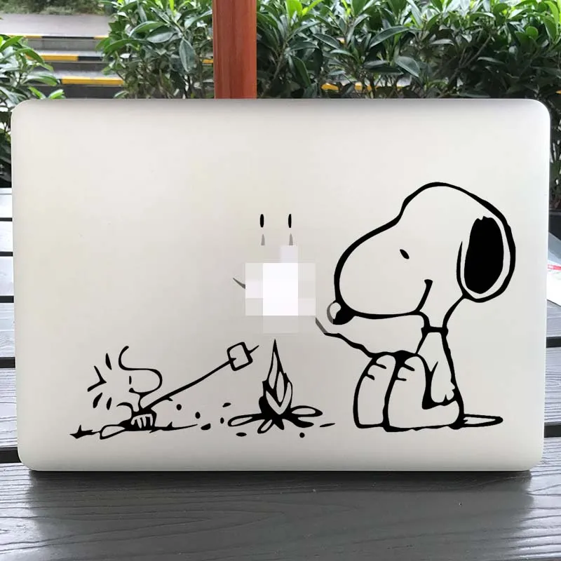 Наклейка для ноутбука Campfire Dog наклейка Apple Macbook Pro Air Retina 11 12 13 15 дюймов виниловая Mac