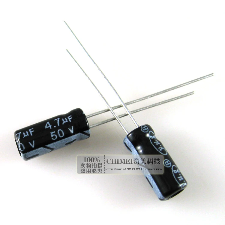 

Free Delivery. Electrolytic capacitor 4.7 UF 50 v capacitor