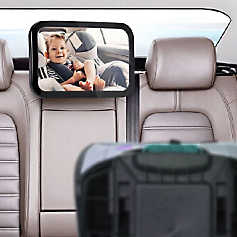 

Регулируемое автомобильное зеркало с креплением на подголовник, для наблюдения за ребенком
