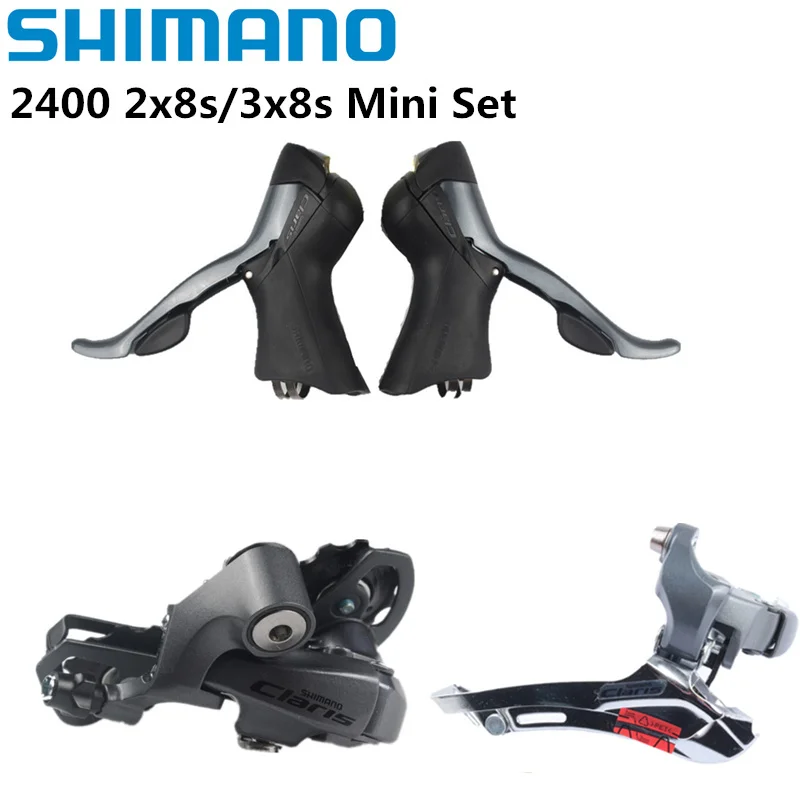 Мини групсет Shimano Claris 2400 R2000 2403 2x8s 3x8s компоненты для шоссейного велосипеда|shimano