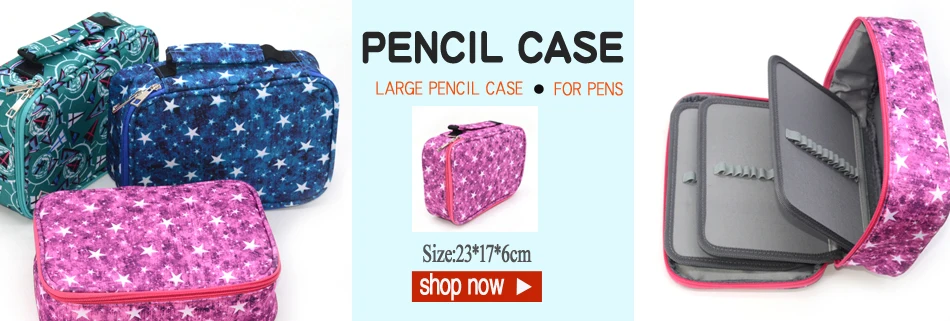 Чехол для карандашей, Одноцветный, Estuche Escolar, большая емкость, Etui Pennen Box Trousse Scolaire Stylo, чехол для карандашей, в полоску, Холщовый, с двойной молнией