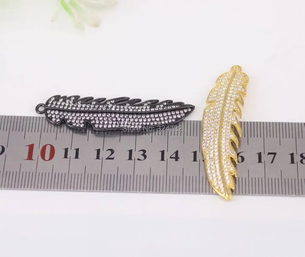 5 шт. металлические медные кубические циркониевые бусины с подвеской в виде