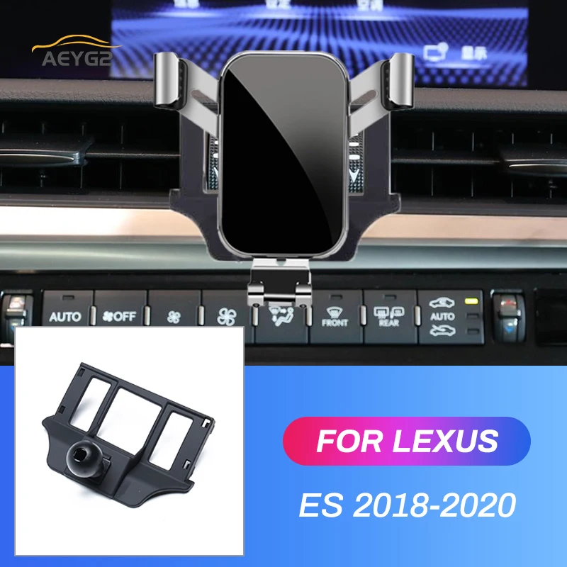

Автомобильный мобильный телефон держатель для Lexus ES200 ES250 ES260 ES300H 2018 2019 2020 автомобиля, устанавливаемое на вентиляционное отверстие в салоне а...