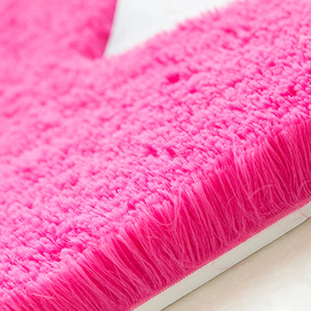 Мягкий сшитый ковер пенный для спальни напольный коврик ванной украшения дома