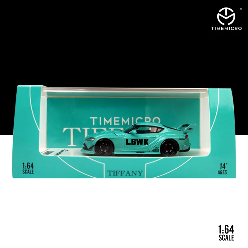 

Time Micro 1/64 Model Car Toyota Supra Die-cast Vehicle Collection Display Gifts Toys
