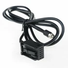 12Pin 3,5 мм гнездо AUX адаптер Радио Интерфейсный кабель MP3 для BMW E85 E86 Z4 E83 X3 для Mini Cooper
