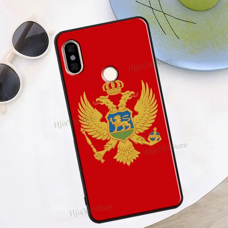 Флаг Черногории для Redmi Note 11 Pro Чехол телефона 10 7 8 9 10S 9S 9A 9T 9C | Мобильные телефоны и