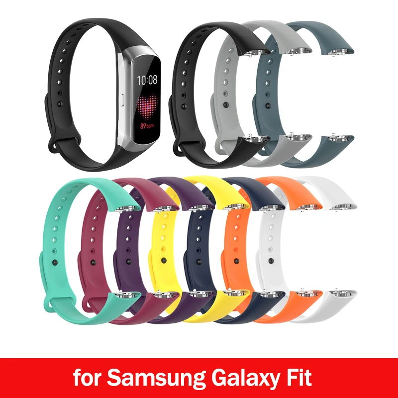 

Cinturino In Silicone Morbido 2021 For Samsung Galaxy Fit R370 Sports Smart Cinturino Di Ricambio Per Samsung Galaxy Fit R370