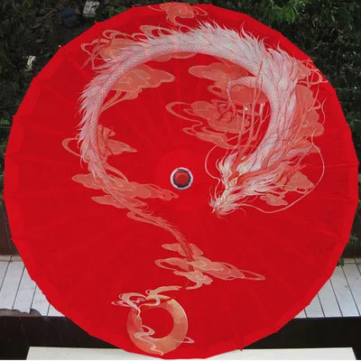 

82cm Red Flower Ancient Oil Paper Umbrella Rainproof Chinese Wedding Cheongsam Paraguas Guarda Chuva emsiye Japan Sombrilla