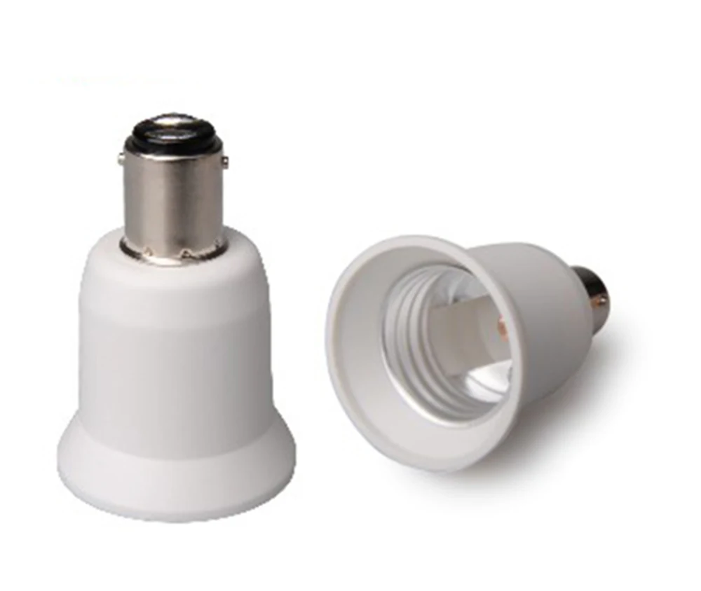 Сокет-адаптер для лампы NEW BA15D на стандартный средний цоколь E26/E27