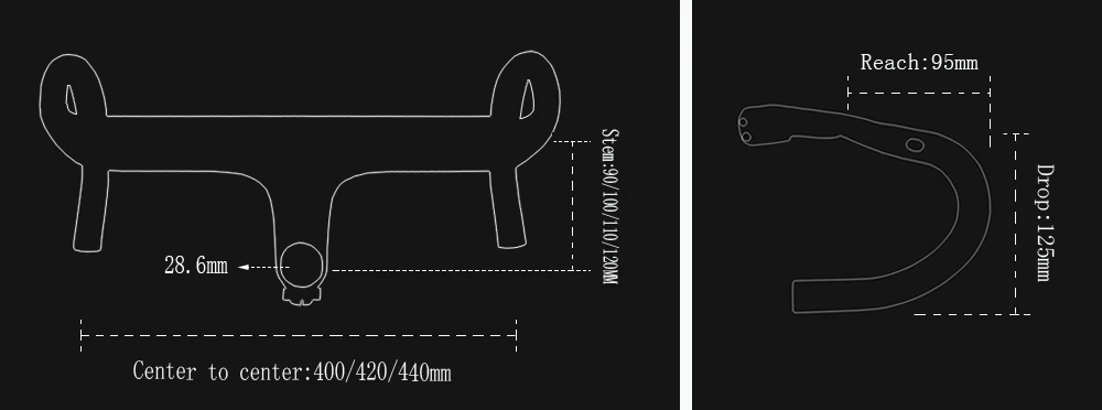 Tmaex Cycling Carbon Integrated Handlebar Road Bike Handle Bars 3k Matte Ultralight Carbon Fibre Road Bicycle Handlebar