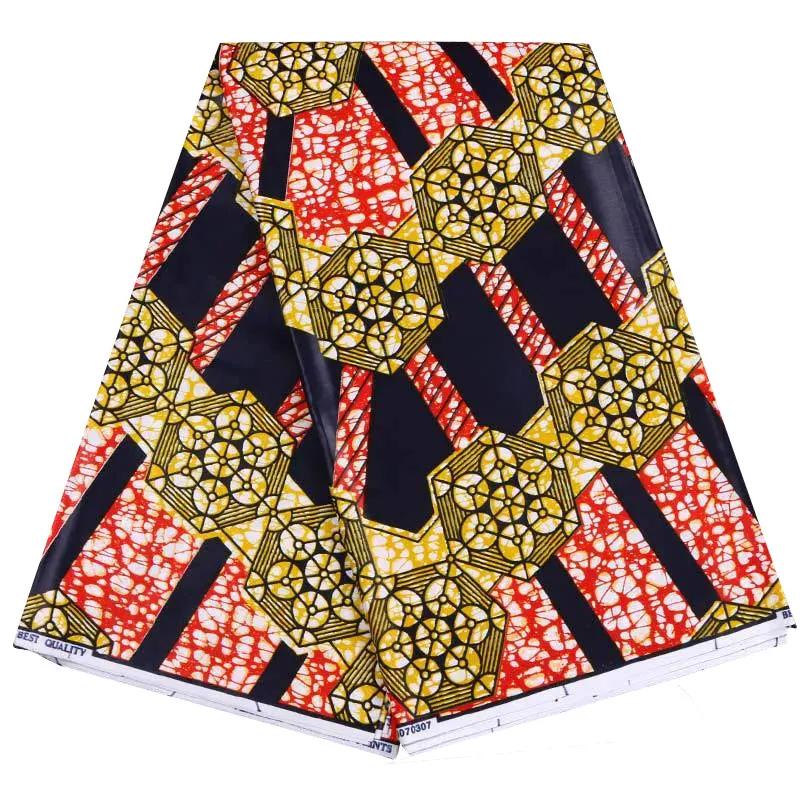 Благородная африканская ткань батик печатные ткани африканские платья рубашки