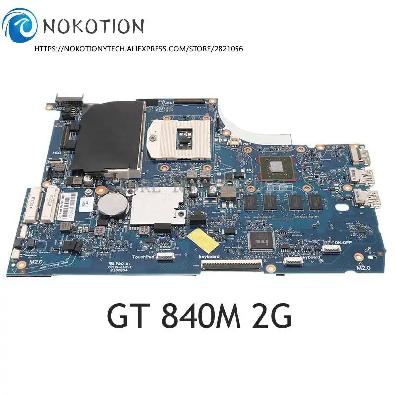 Материнская плата NOKOTION для ноутбука HP ENVY 15 15-J 15T-J 749752-501 749752-001 749752-601 HM87 DDR3 GT840M 2 Гб |