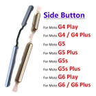Новый боковой кнопочный ключ для Motorola Moto G6 Play G4 G5 G5S G6 Plus кнопка включениявыключения громкости запасные части