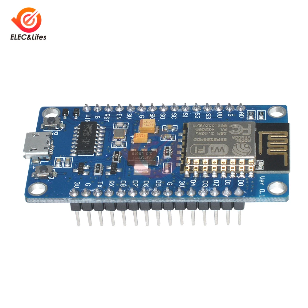 Для Arduino NodeMCU V3 ESP8266 ESP-12E wifi макетная плата синий CH340 CH340G Lua wifi Интернет вещей moudle