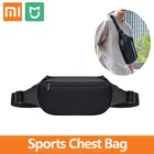 Xiaomi Спортивная нагрудная сумка для отдыха, поясная сумка, уличная спортивная сумка через плечо, сумки, поясная сумка, многофункциональная водонепроницаемая сумка
