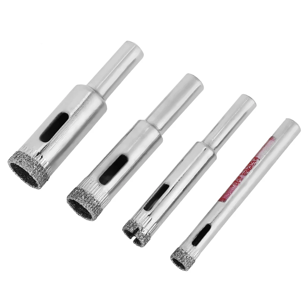 

16pcs Diamond Coated Drill Bit Set Tile Marble Glass Ceramic Hole Saw Drilling Bits For Power Tools 6mm-50mm