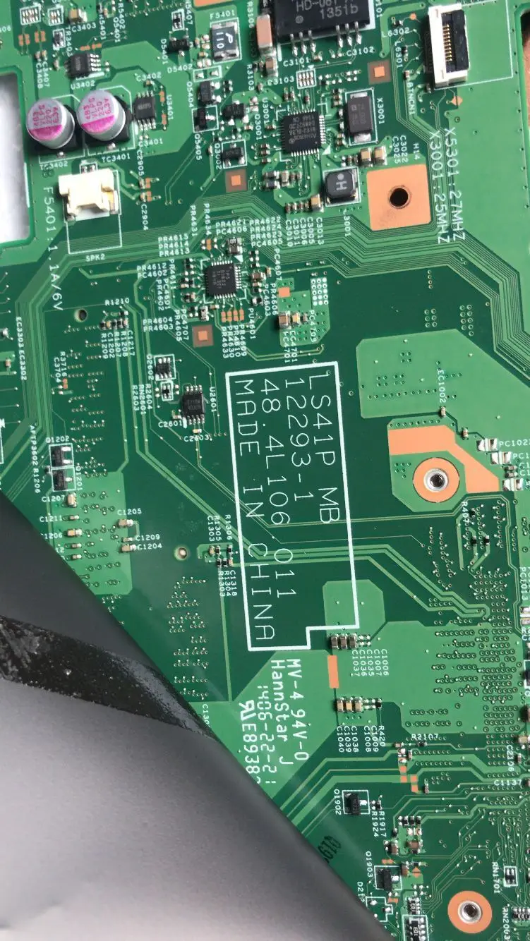 KEFU12293 1 48.4L106.011 материнская плата для ноутбука Lenovo S510P LS41P LS51P ноутбук Процессор I5
