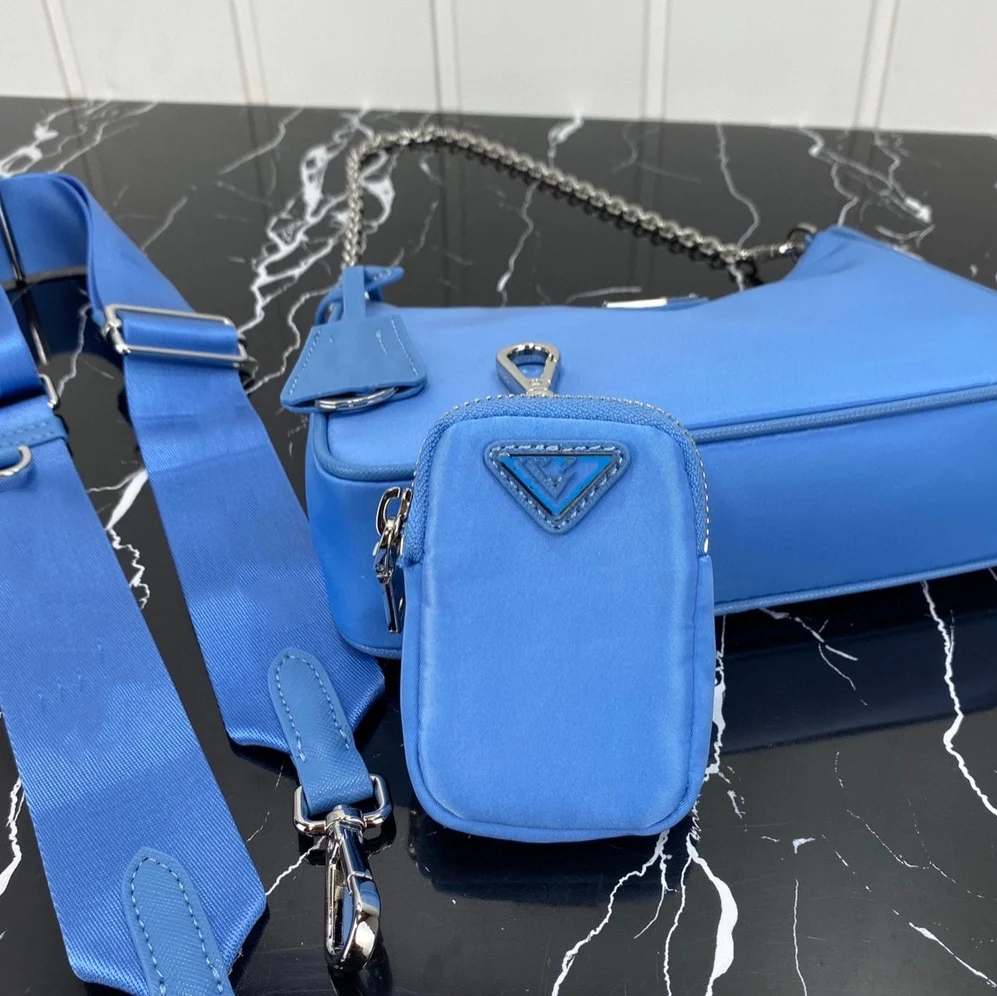 

2021 women's bag designer with mini pocket messenger bag luxury brand women's shoulder messenger bag