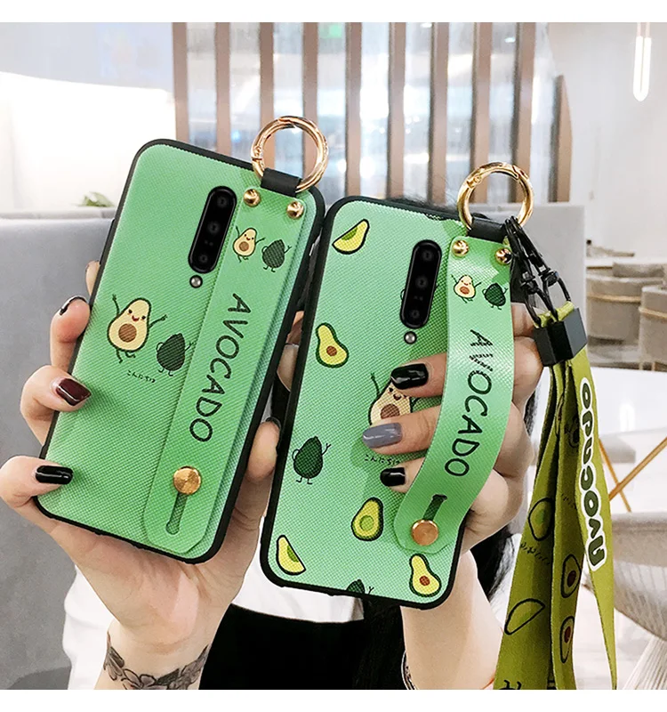 Oneplus 7 pro милый ремешок на запястье с монстрами Мягкий ТПУ чехол для телефона 3 3T 1 + 5