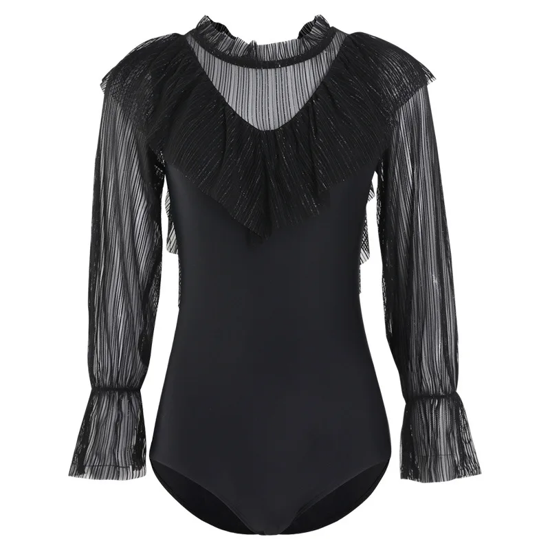 

Women Beach Fashion Swimsuit And Bikini Swimwear 2021 One Piece Sexy New Hot Patchwork Cotton Sierra Surfer Plus Size Bathing