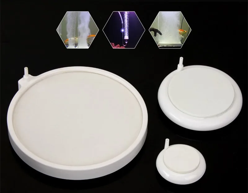 Белый пузырьковая галька аэратор для аквариума насос гидропонный кислородный