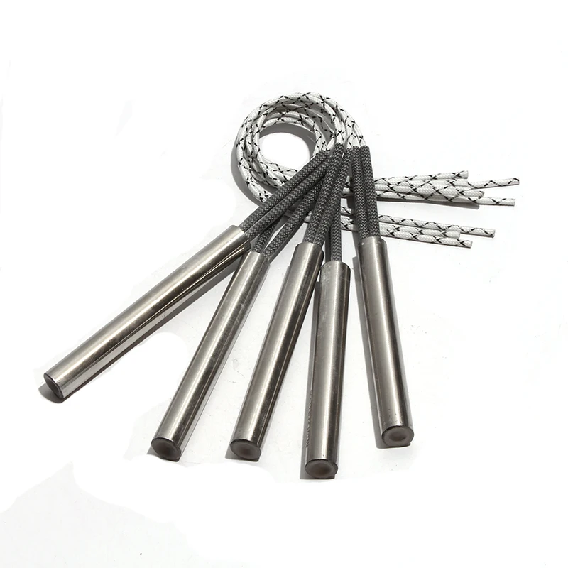 Нагревательный элемент картриджа 8.5x3 8 мм/40 мм/42 мм/45 мм/48 мм 316SS трубка 220 В/110 В/380 В нагревательная труба с одной головкой 130 Вт-160 Вт 5 шт./лот