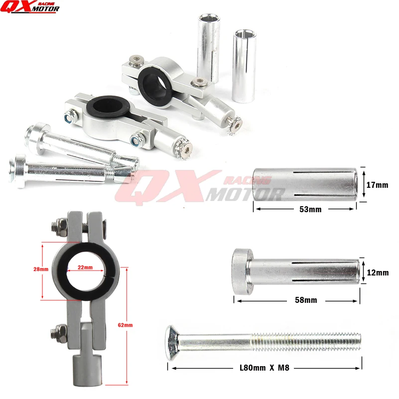 Мотоцикл 22 мм 28 мм руль ручной охранники Handguard протектор защита для KTM KAWASAKI HONDA YAMAHA SUZUKI Pit Dirt Bike