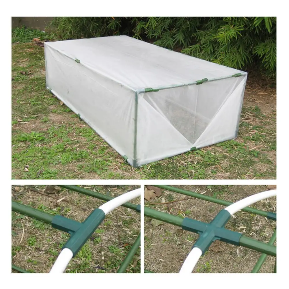 

16MM Greenhouse Frame Connectors PVC Fitting 5 Types Stable Support Heavy Duty Greenhouse Frame Building Connector